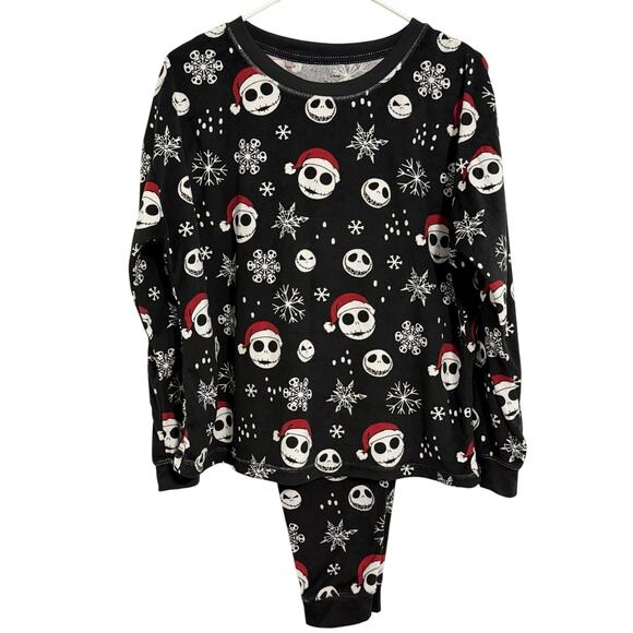 Tim Burton’s Disney The Nightmare Before Christmas Women’s Size M Pajamas Set - Picture 1 of 5
